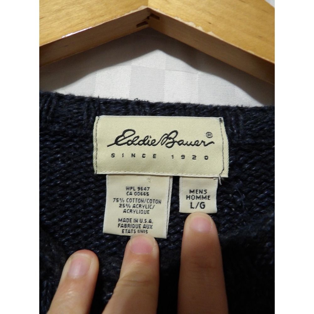 EDDIE BAUER Vintage Sweater | L - Picture 6 of 6